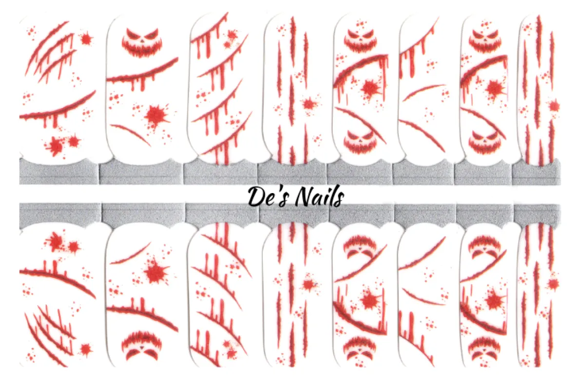 Slasher - Nail Polish Wraps sold by De's Nails