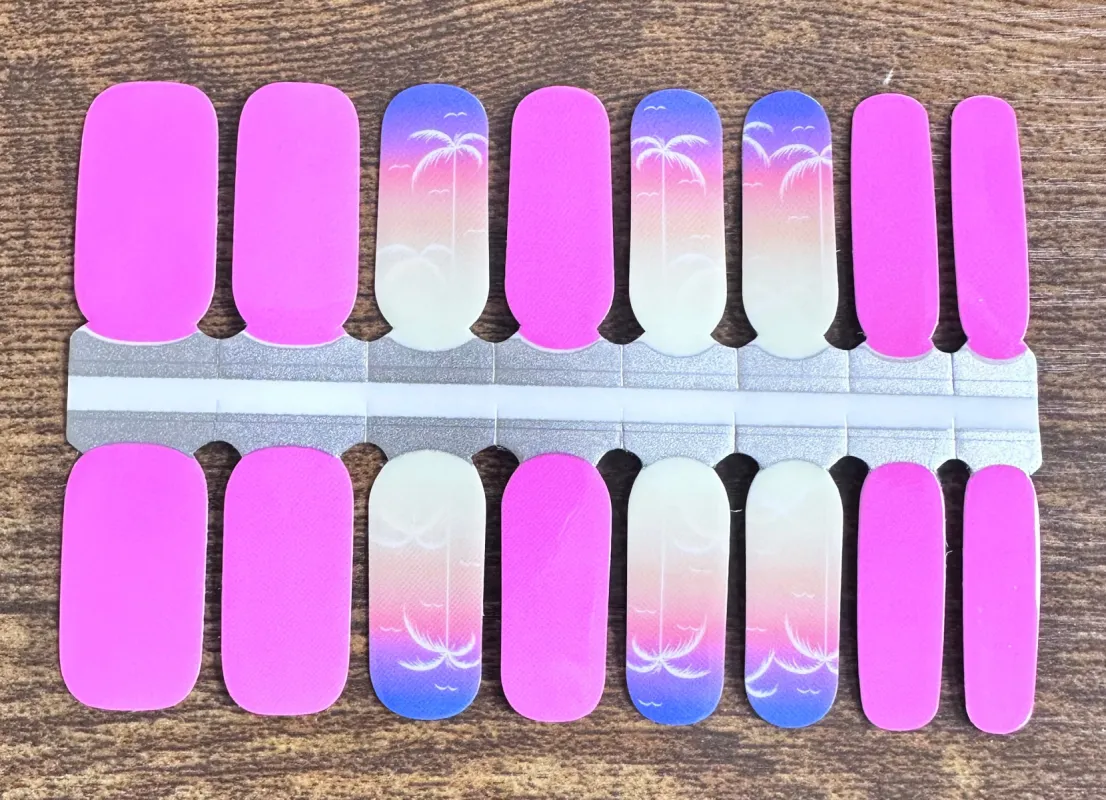 Malibu Barbie - Nail Polish Wraps sold by De's Nails