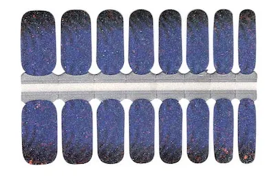 Night Sky Glitter - Nail Polish Wraps sold by De's Nails