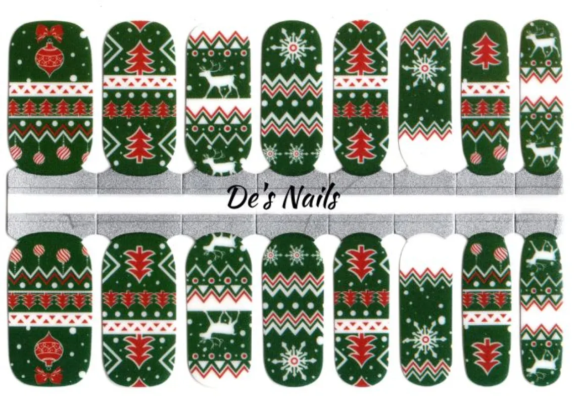 Grizwold Green - Nail Polish Wraps sold by De's Nails