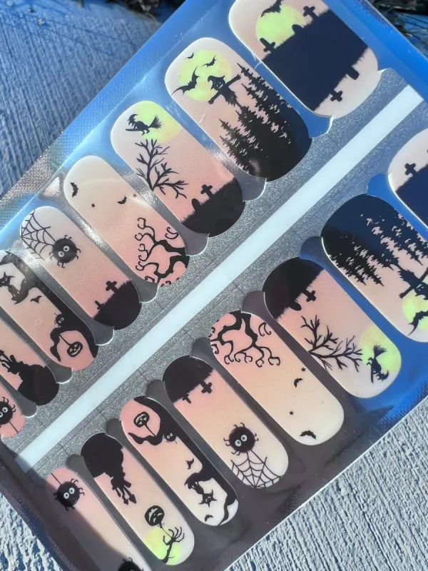 Halloween Cutie Spooks - Nail Polish Wraps sold by De's Nails