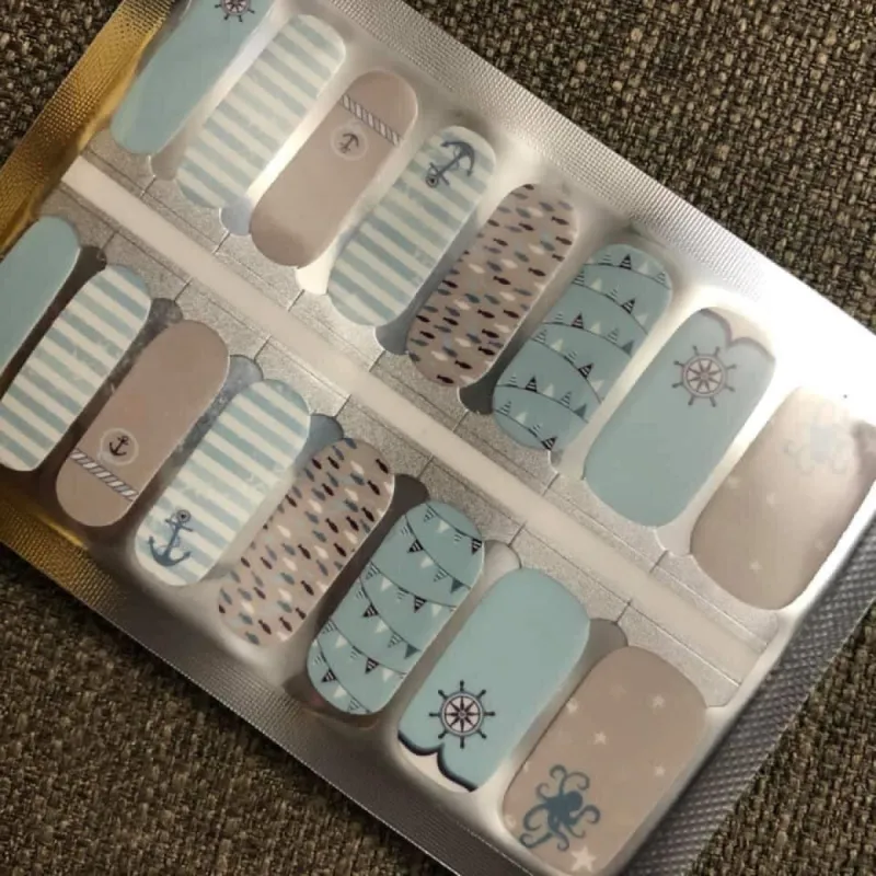 Seaboard Nail Polish Wraps sold by De's Nails