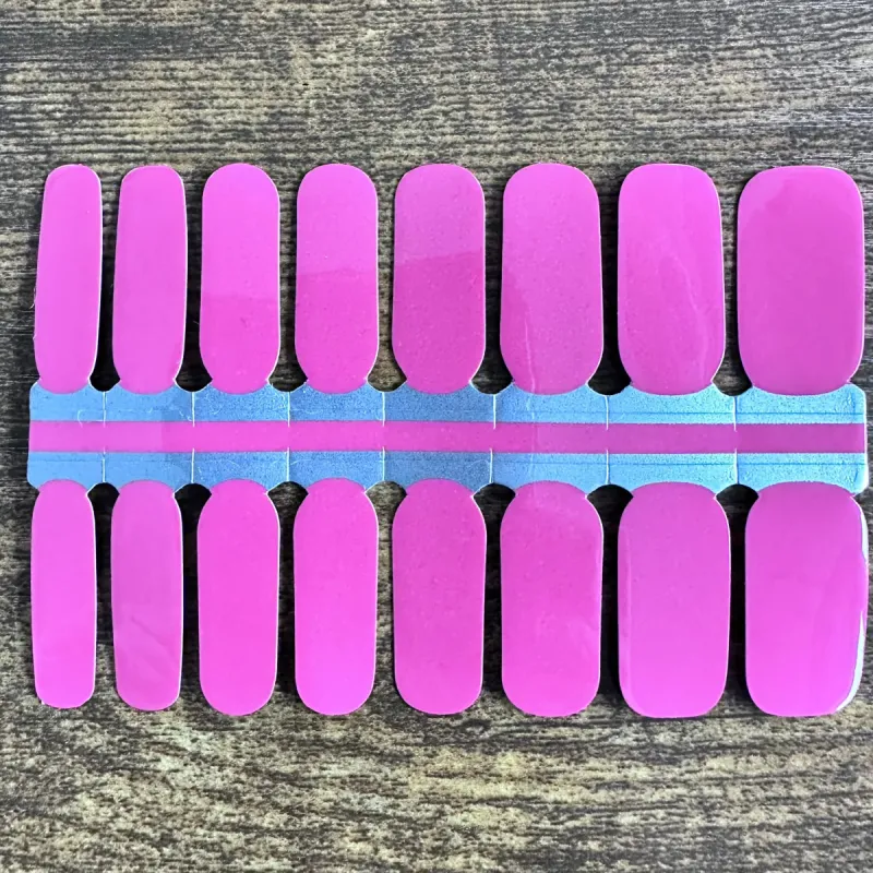Coral Pink  -  Nail Polish Wraps sold by De's Nails