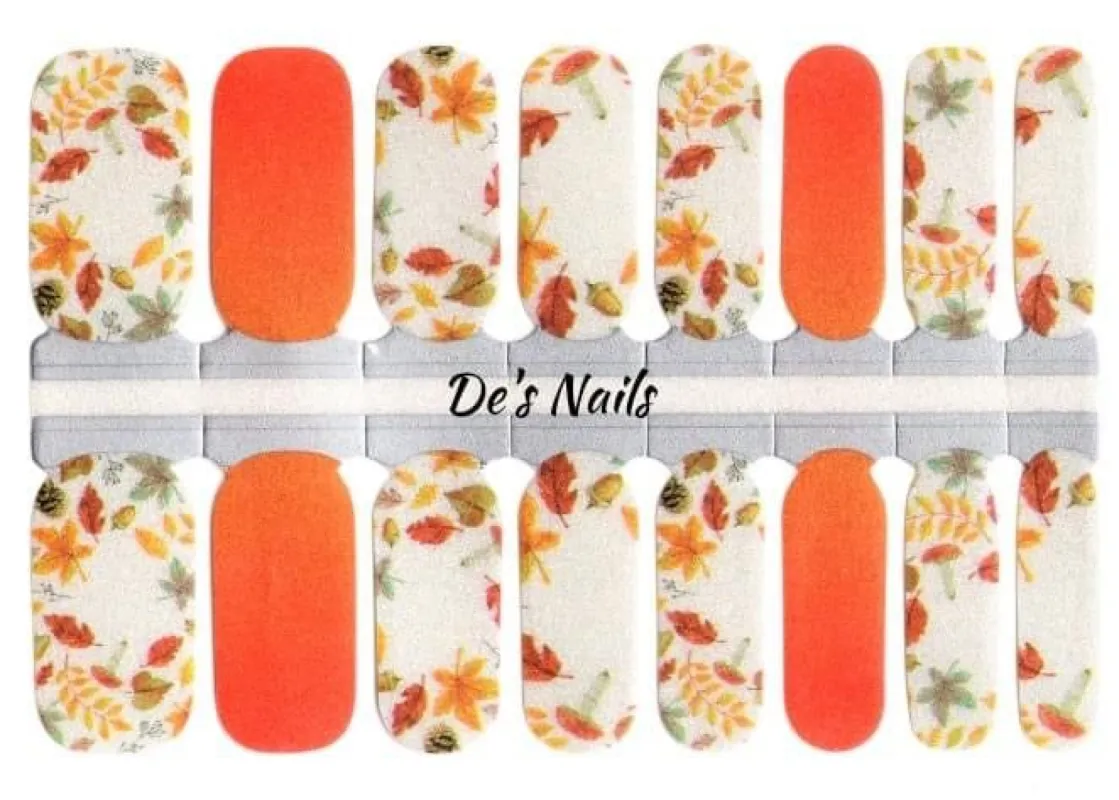 Falling for Fall  - Nail Polish Wraps sold by De's Nails