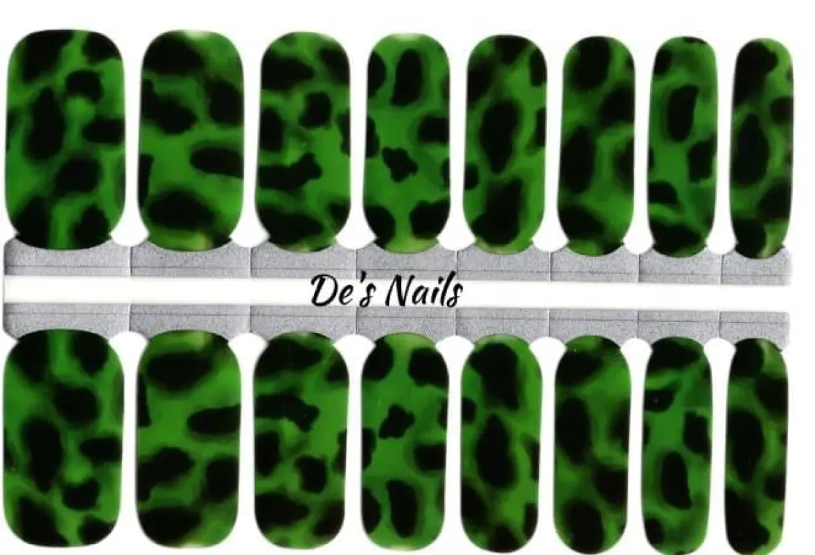 You’ve been Slimed! - Nail Polish Wraps sold by De's Nails