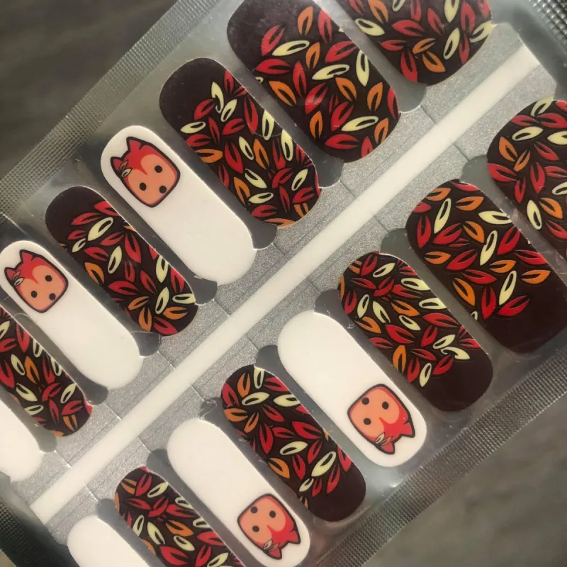 Foxy Nail Polish Wraps sold by De's Nails