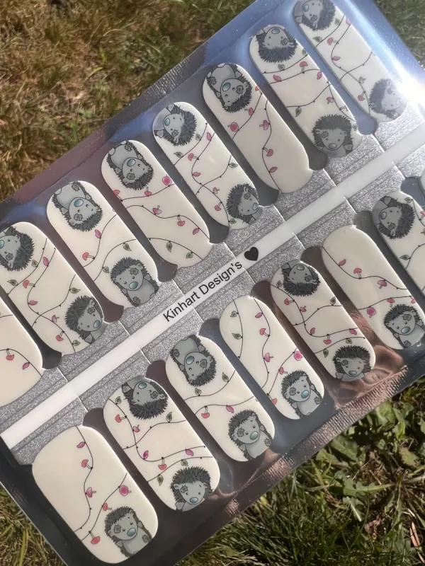 Party Hog - Designer Nail Polish Wraps sold by De's Nails