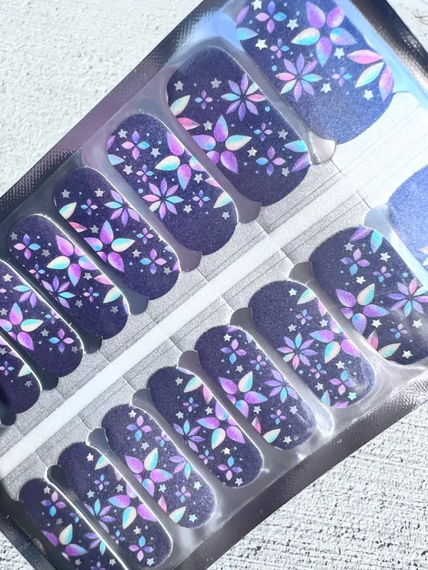 Caroline   - Designer Nail Polish Wraps sold by De's Nails