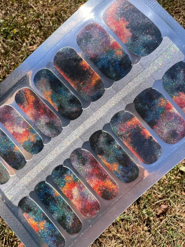 Space Daze - Nail Polish Wraps sold by De's Nails