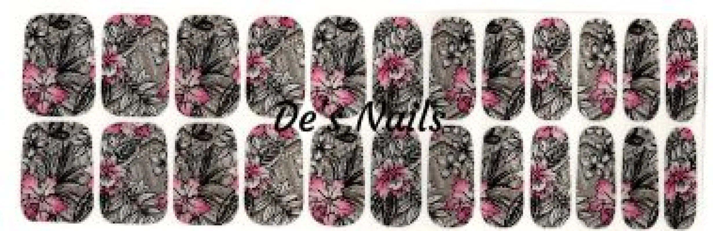 Iris  - Premium Nail Polish Wraps sold by De's Nails