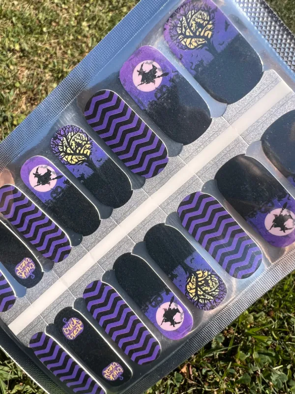 Witchy Woman - Nail Polish Wraps sold by De's Nails