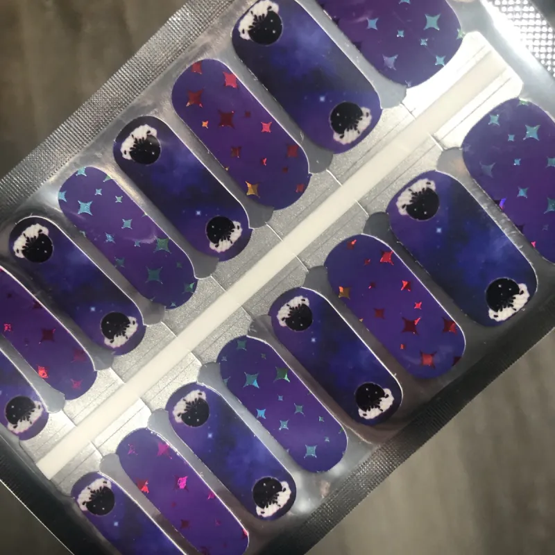 Crystal Ball - Designer Nail Polish Wraps sold by De's Nails