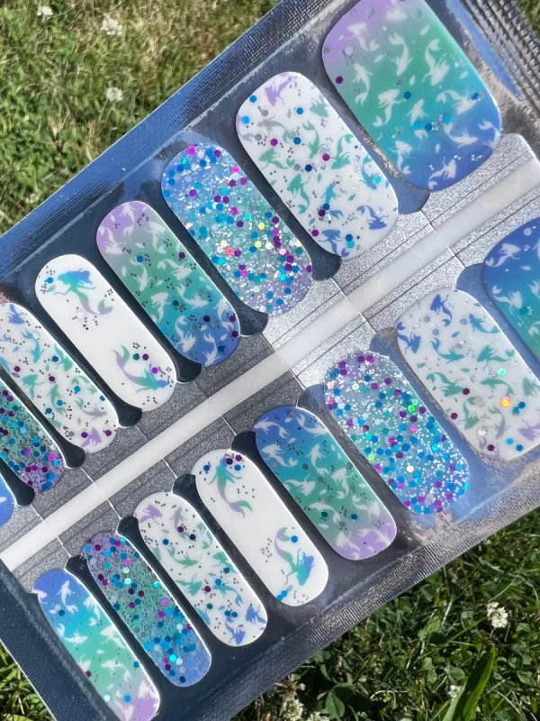 Finful Fantasy- Nail Polish Wraps sold by De's Nails
