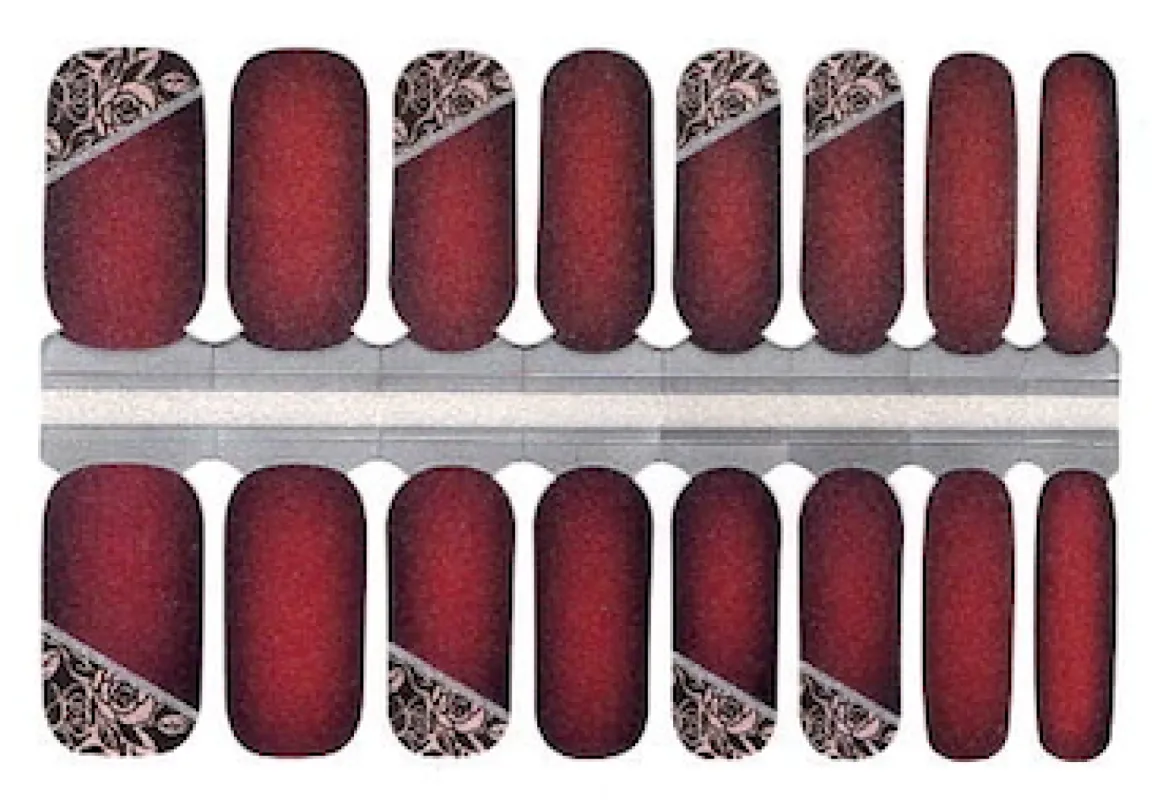 Razz-tastic - Nail Polish Wraps sold by De's Nails