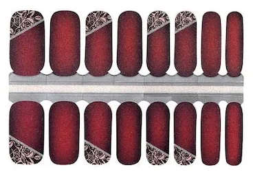 Razz-tastic - Nail Polish Wraps sold by De's Nails