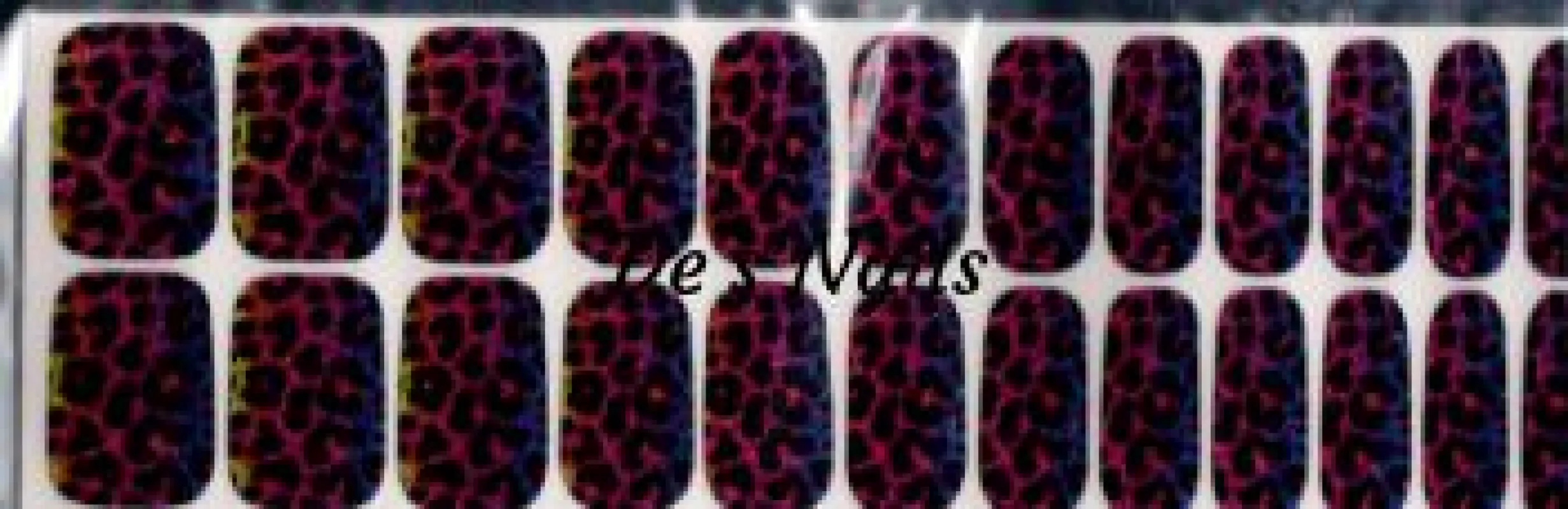 Disco Cat Premium Sparkle Nail Polish Wraps sold by De's Nails