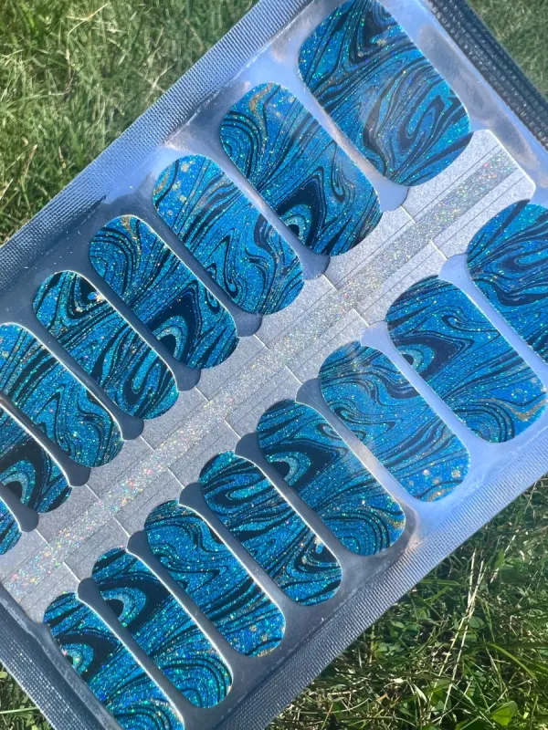 Miriad of Marble - Nail Polish Wraps sold by De's Nails