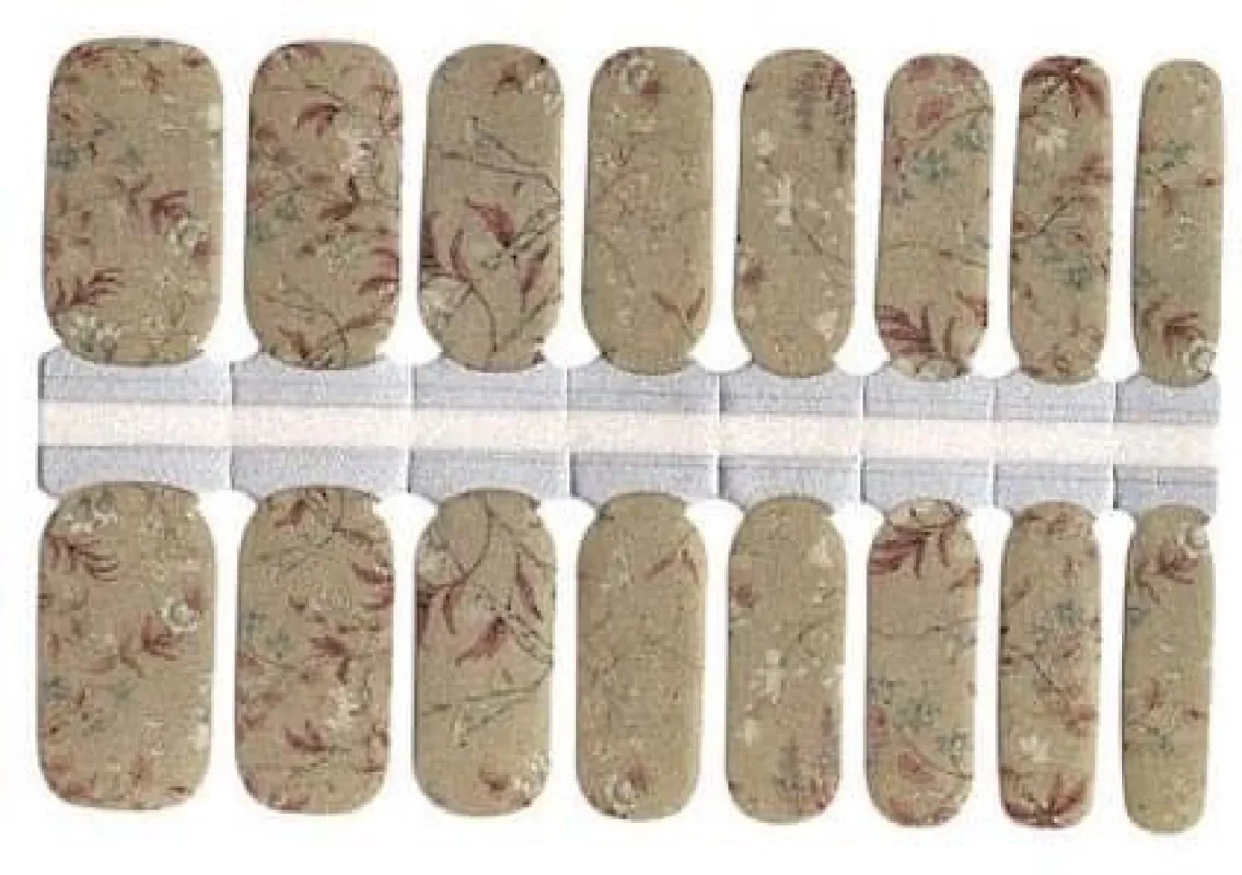 Rustic Blossoms -  Nail Polish Wraps sold by De's Nails