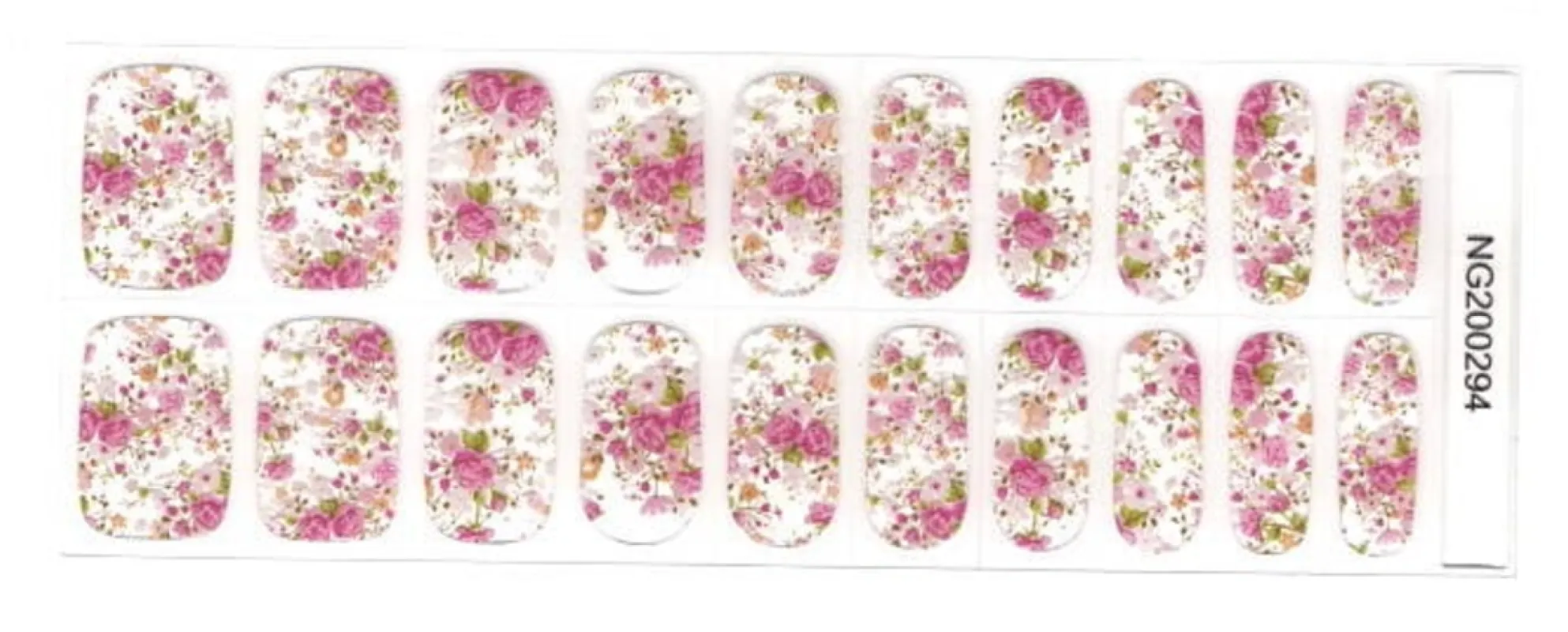 Petal Love - Semi-Cured Gel Nail Wraps Clear Overlay sold by De's Nails
