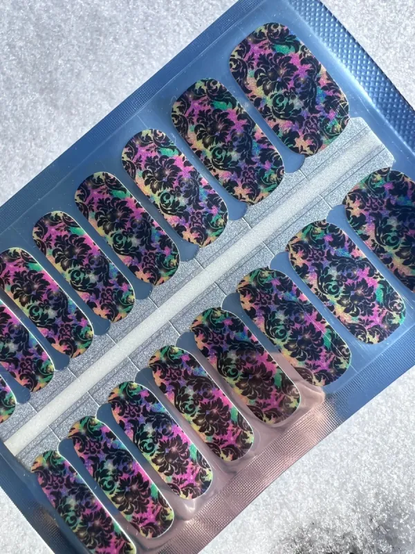 Daring Damask -  Designer Nail Polish Wraps sold by De's Nails