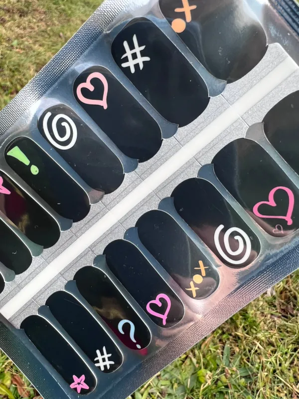 First Crush Nail Polish Wraps sold by De's Nails