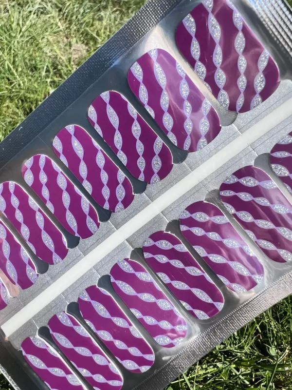 Shine Bright like a Diamond  -  Designer Nail Polish Wraps sold by De's Nails