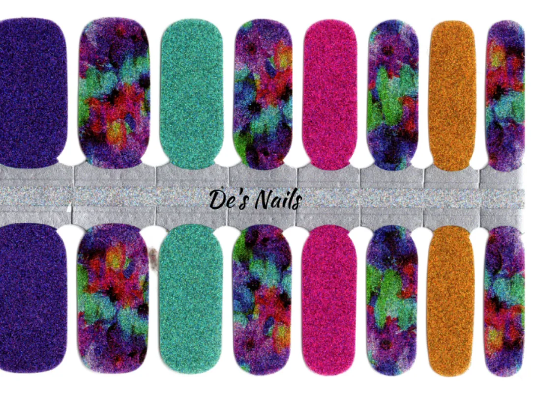 Blown Away - Nail Polish Wraps sold by De's Nails