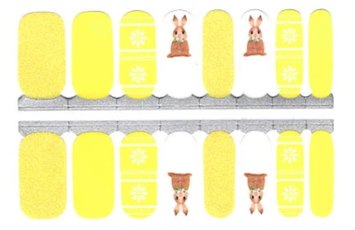 Spring Hop - Nail Polish Wraps sold by De's Nails