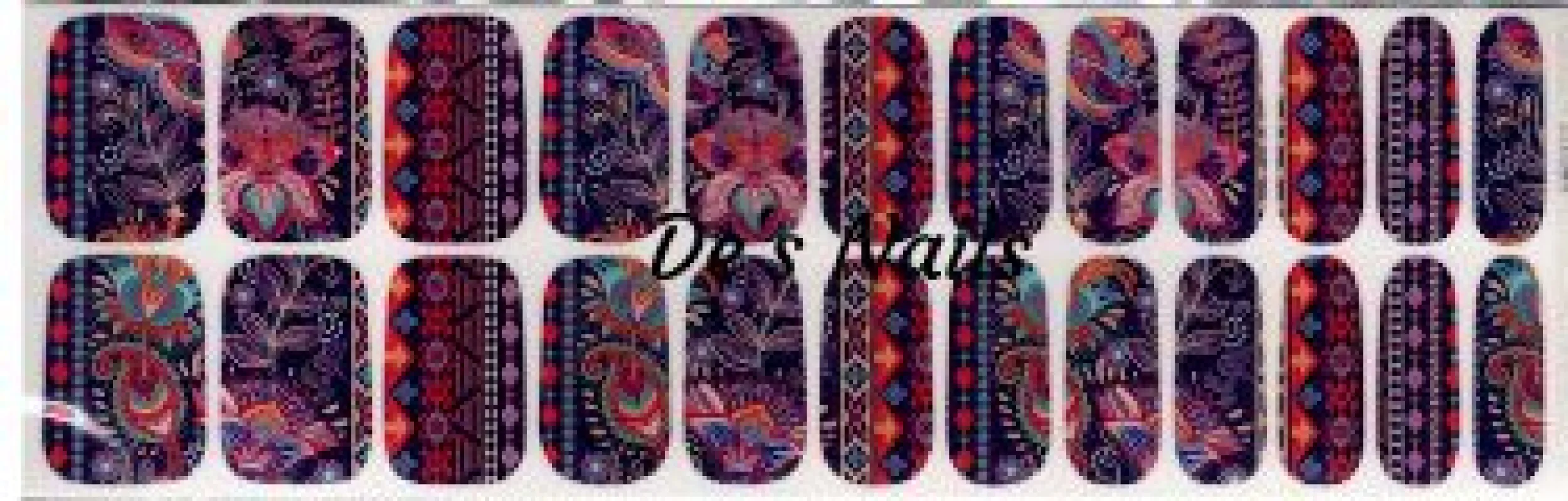 Find Your Spirit - Premium Nail Polish Wraps sold by De's Nails