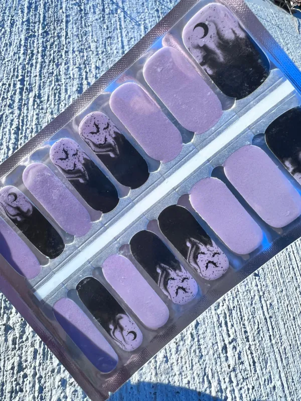 Halloween Night - Nail Polish Wraps sold by De's Nails