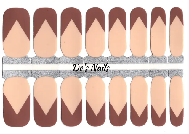 French Press - Nail Polish Wraps sold by De's Nails
