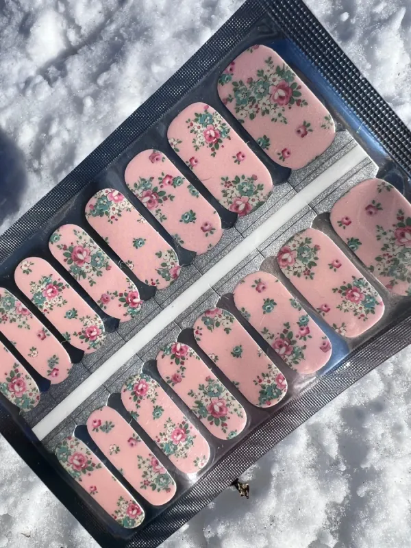 Victorian Garden - Nail Polish Wraps sold by De's Nails