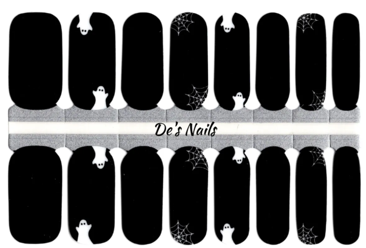 Peek-a-BOO!  - Nail Polish Wraps sold by De's Nails