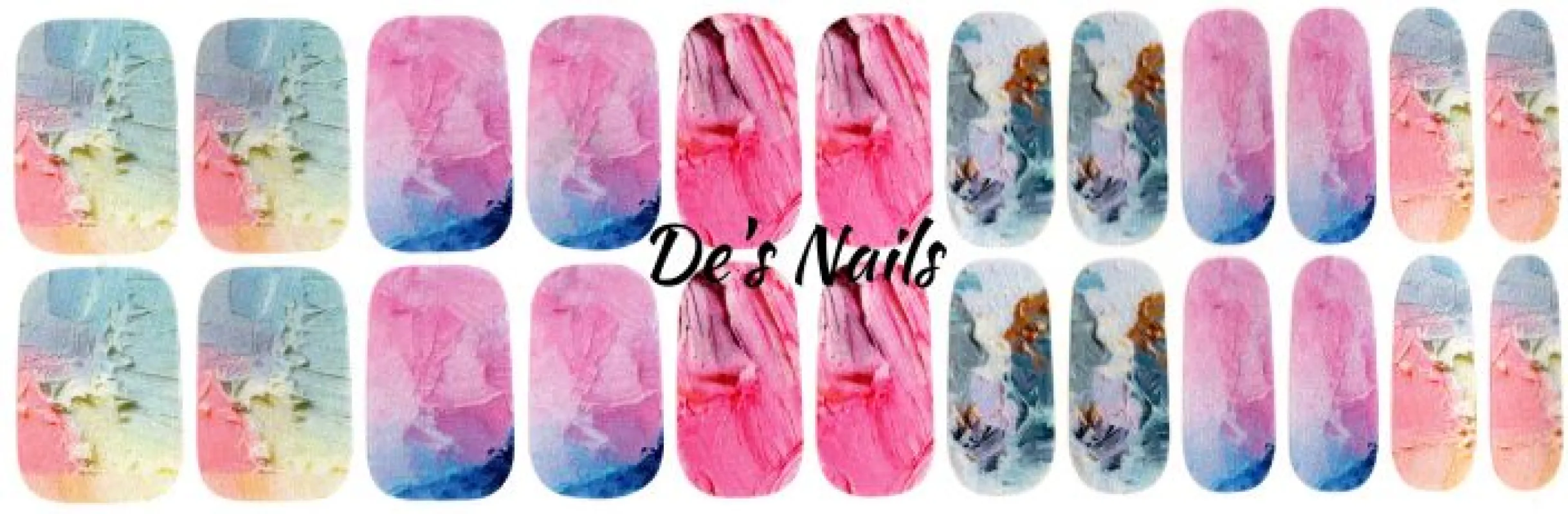 Artist’s Retreat - Premium Nail Polish Wraps sold by De's Nails