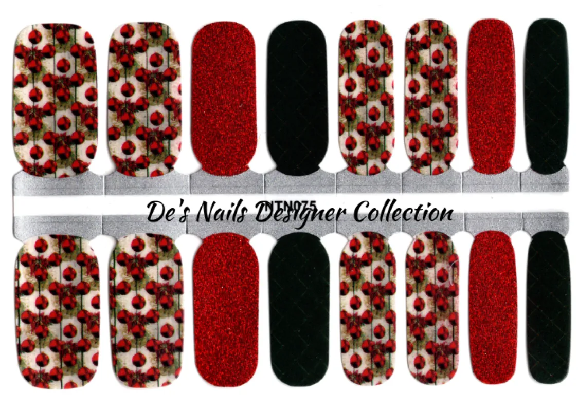 Ornament - Designer Nail Polish Wraps sold by De's Nails