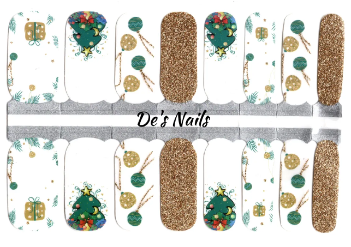 Trim the Tree - Nail Polish Wraps sold by De's Nails