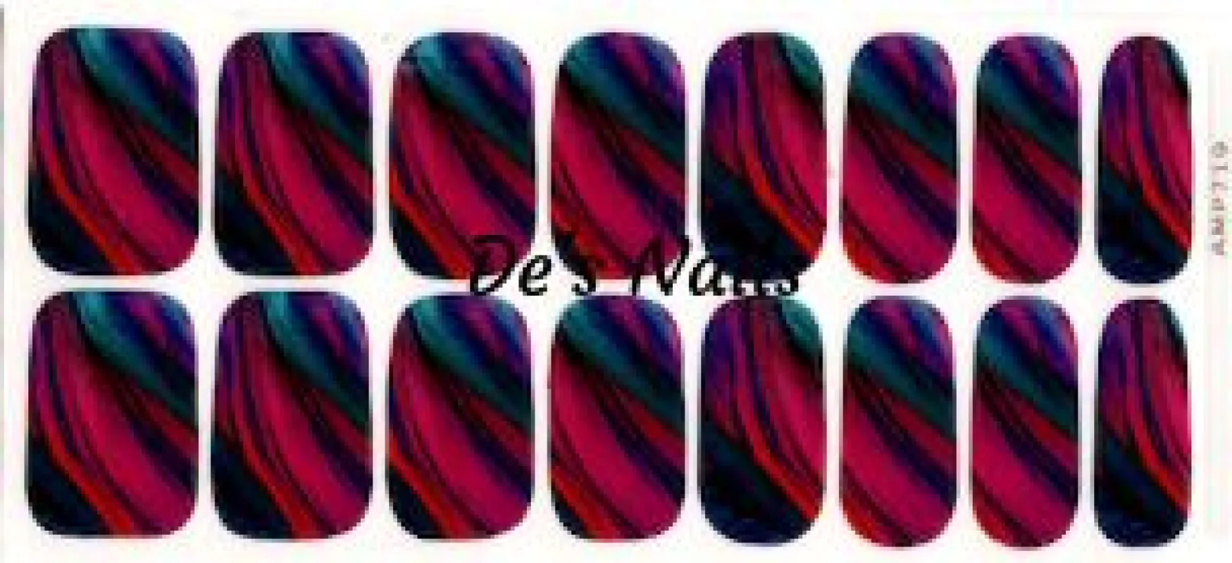 Hot Ribbon Premium Nail Polish Wraps sold by De's Nails