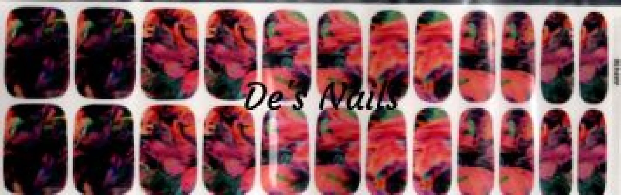 Kelly'S Keen Digits - Premium Nail Polish Wraps sold by De's Nails