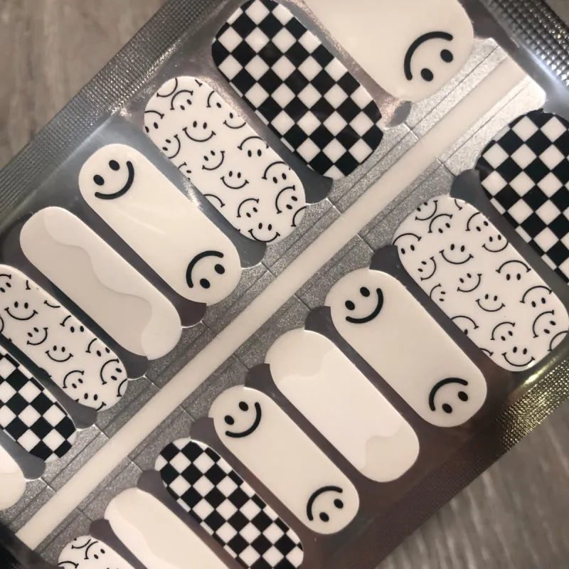 Happy Life - Clear Overlay Nail Polish Wraps sold by De's Nails