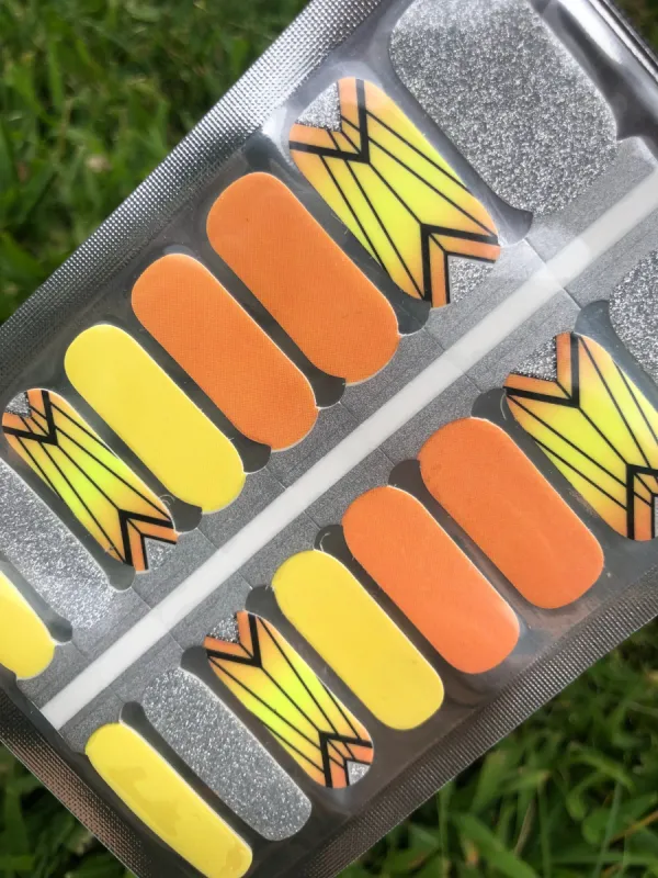 Dazzling Monarch - Nail Polish Wraps sold by De's Nails