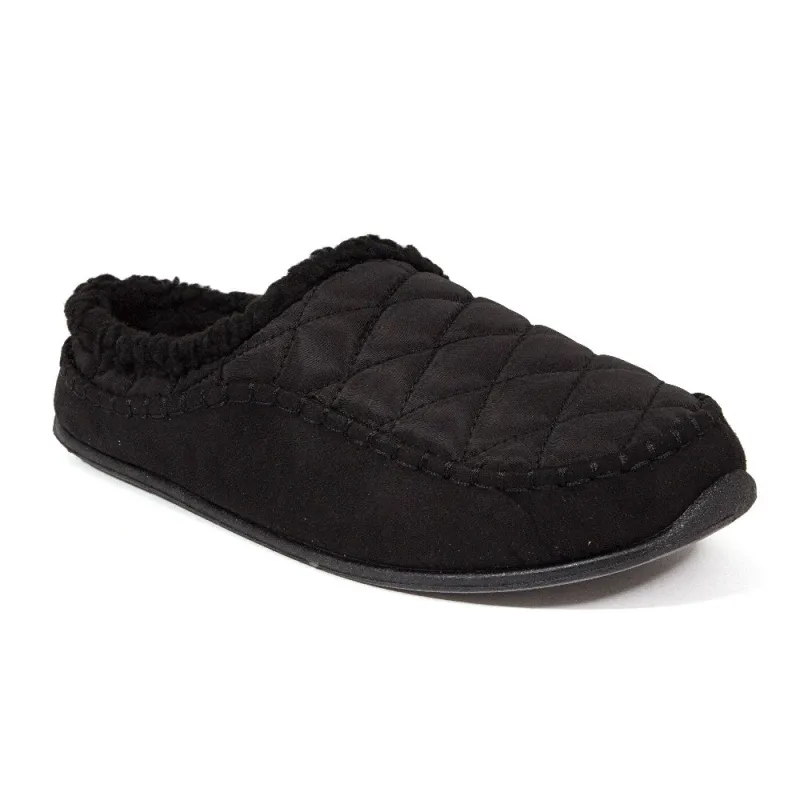 Alma Unisex Slipper in Black sold by Deer Stags
