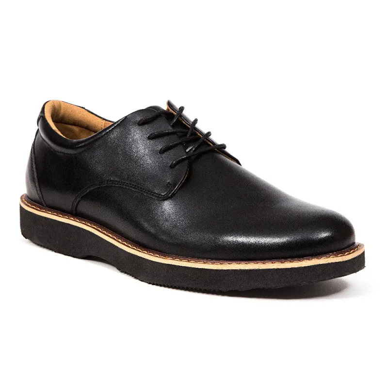 Men's Walkmaster Plain Toe Oxford in Black - Classic SUPRO sold by Deer Stags