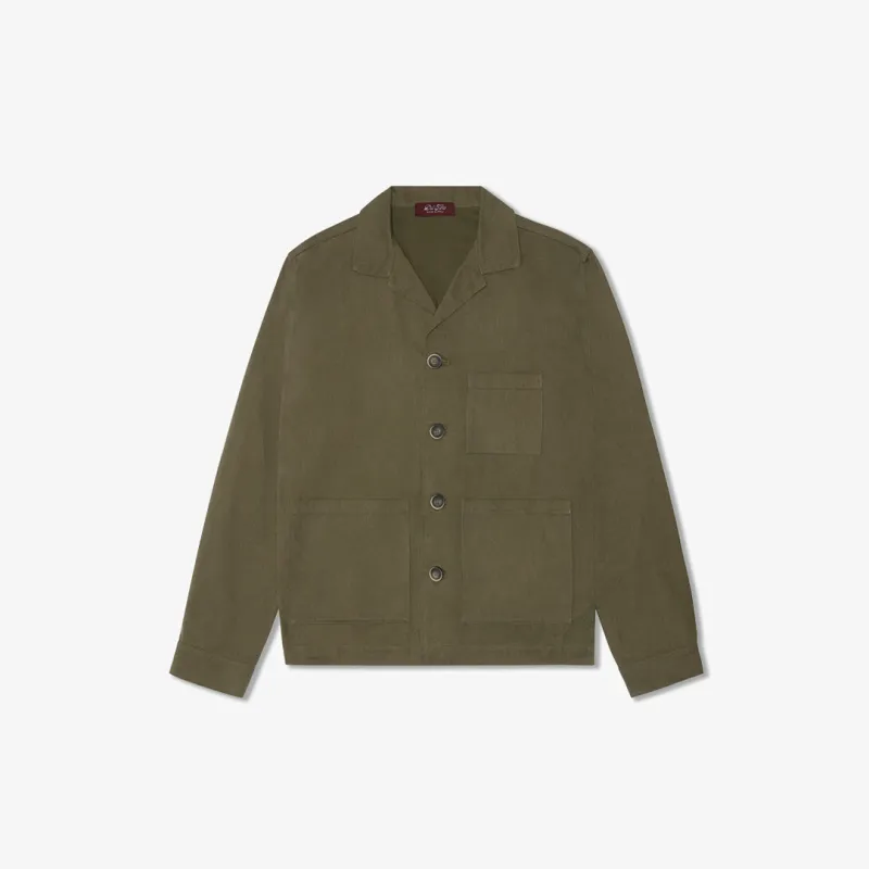 Women's Loafer Jacket - Olive made by Del Toro