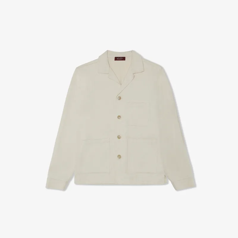 Women's Loafer Jacket - Beige made by Del Toro