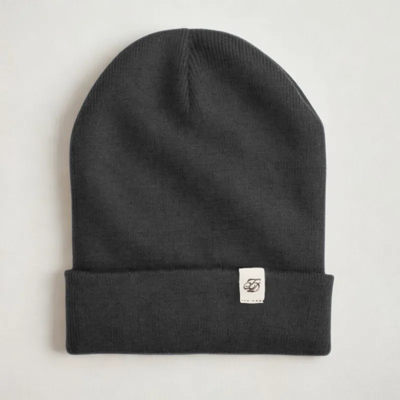 Classic Cuffed Beanie - Black made by Del Toro