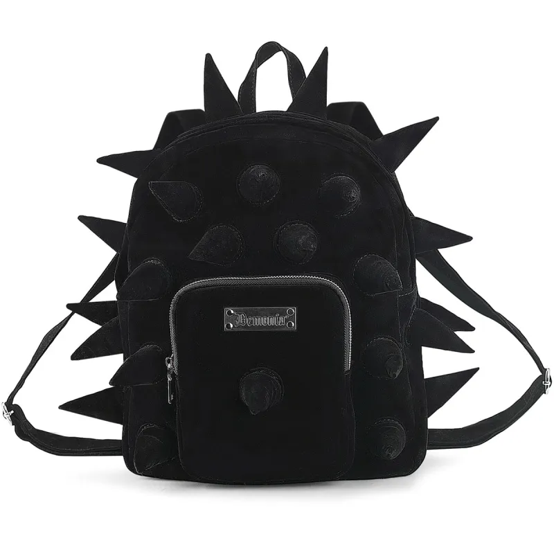Demonia Velvet Spiked Mini Backpack sold by Demonia