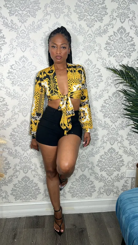 PAISLEY ME CROP TOP sold by 24/7 Denim