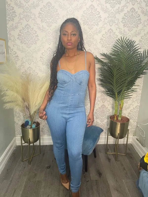 THE "ANGELA" ROMPER sold by 24/7 Denim