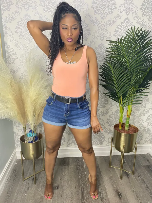 KEEPING IT PEACHY BODYSUIT sold by 24/7 Denim