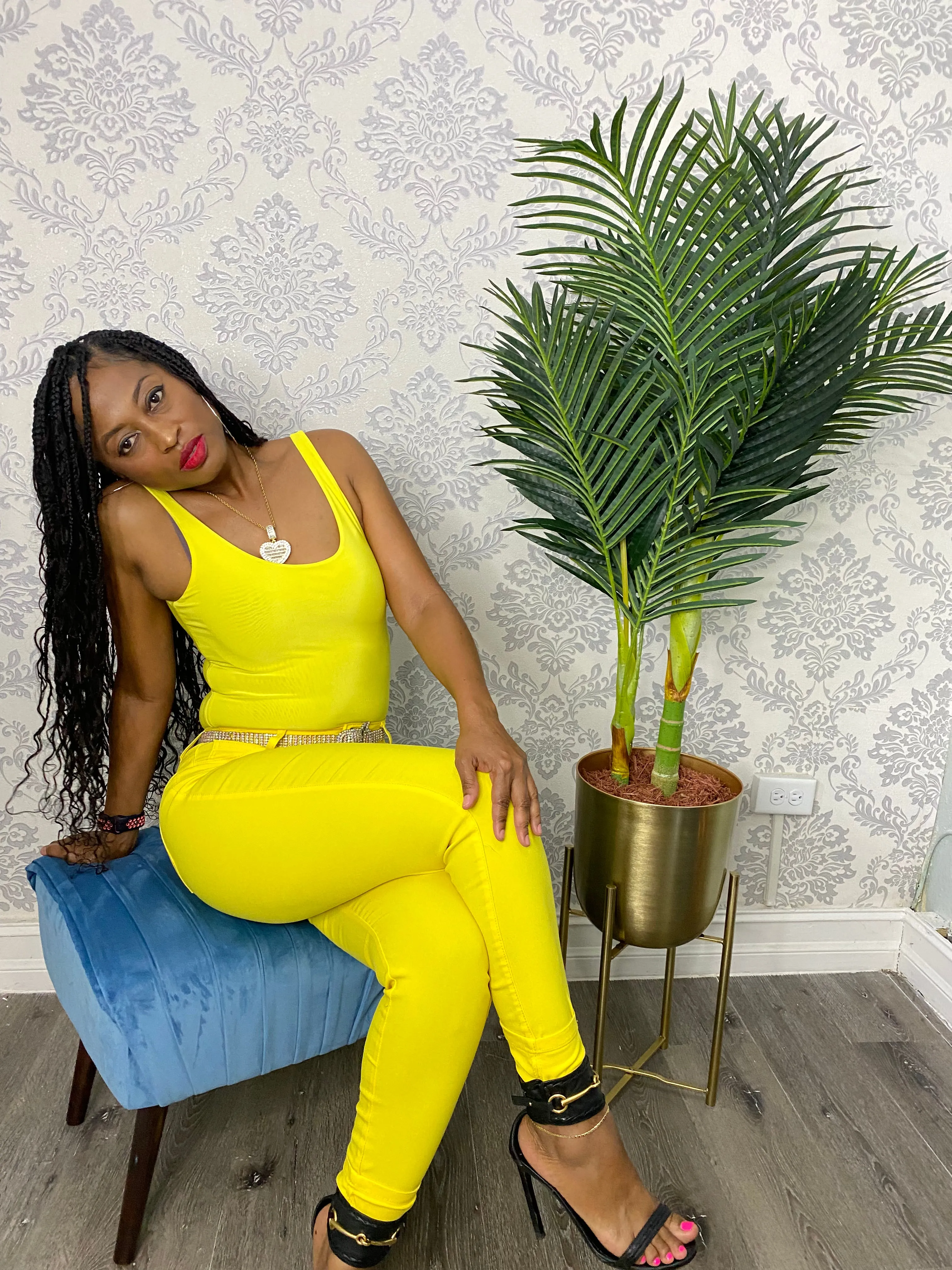 SUNNY DAZE YELLOW JEANS sold by 24/7 Denim product image thumbnail 3